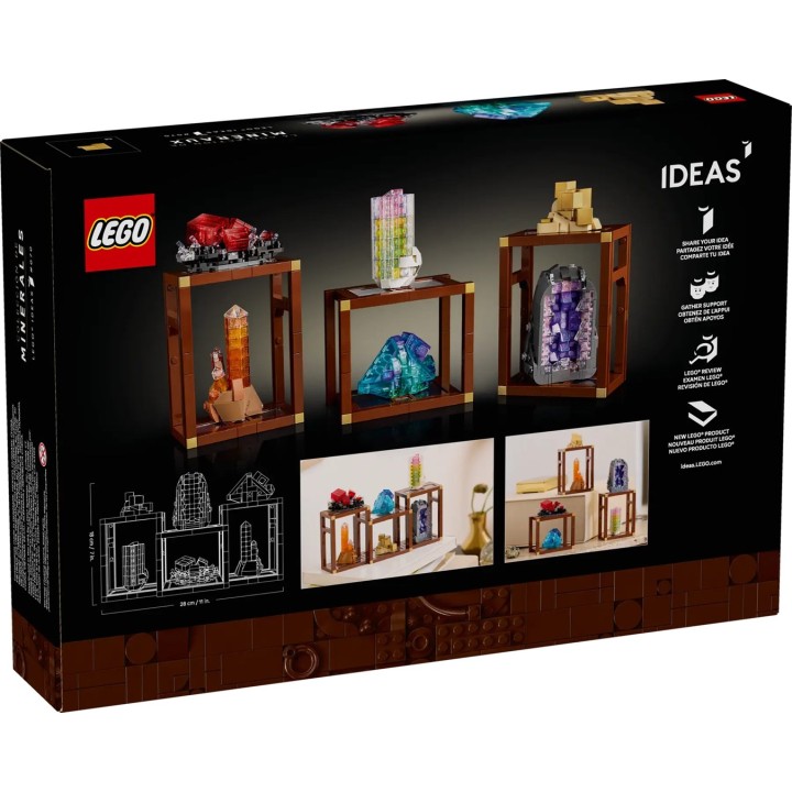 LEGO IDEAS 21362 Collezione Minerale