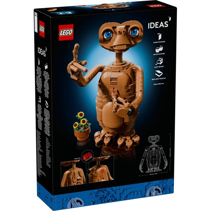 LEGO IDEAS 21370 E.T. l'extraterrestre
