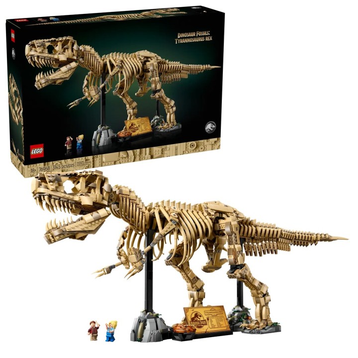 LEGO JURASSIC WORLD 76968 Fossili di Dinosauri: Tyrannosaurus rex