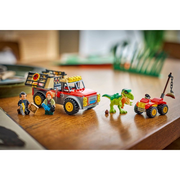 LEGO JURASSIC WORLD 77978 Camion Trasporto T. rex Giovane