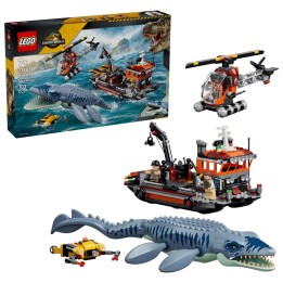 LEGO JURASSIC WORLD 77983 Attacco Barca Dinosauro Mosasauro