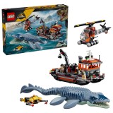 LEGO JURASSIC WORLD 77983 Attacco Barca Dinosauro Mosasauro
