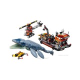 LEGO JURASSIC WORLD 77983 Attacco Barca Dinosauro Mosasauro