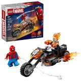 LEGO MARVEL 76335 Spider-Man contro Ghost Rider Motocicletta