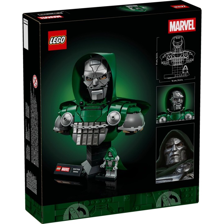 LEGO MARVEL 76345 Busto di Dottor Destino