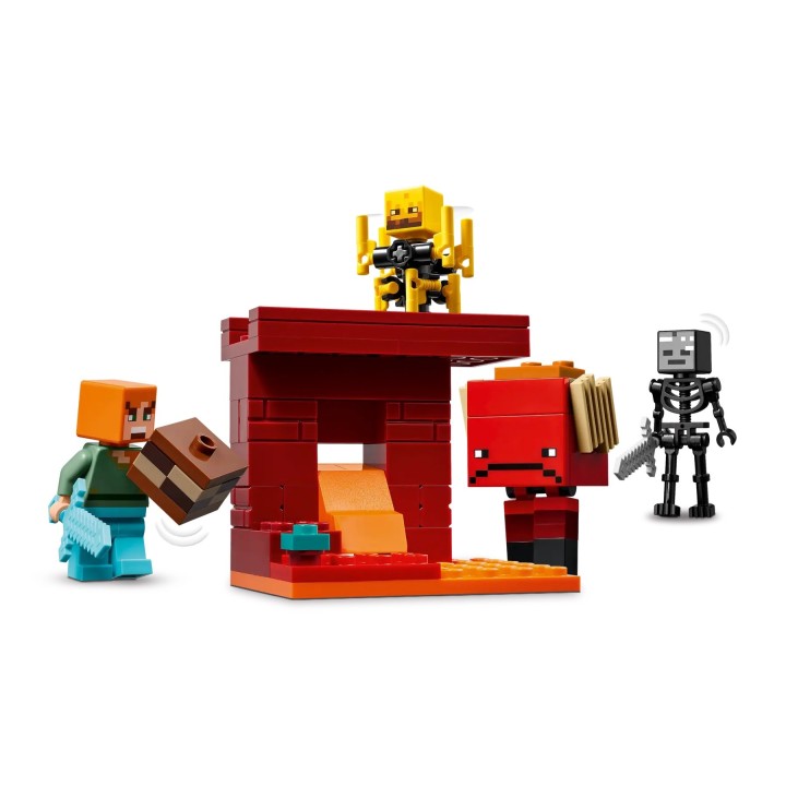 LEGO MINECRAFT 21266 La Battaglia di Lava del Nether