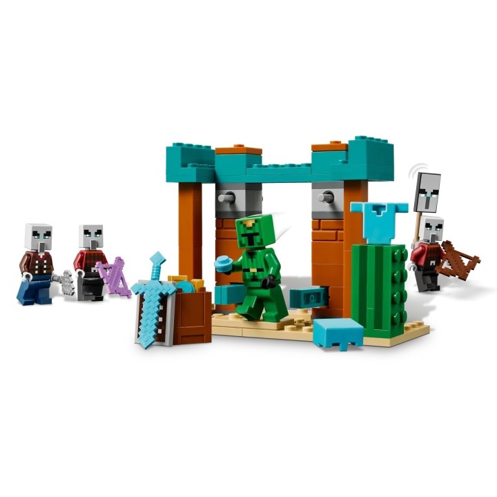 LEGO MINECRAFT 21267 La Pattuglia del Deserto Illager