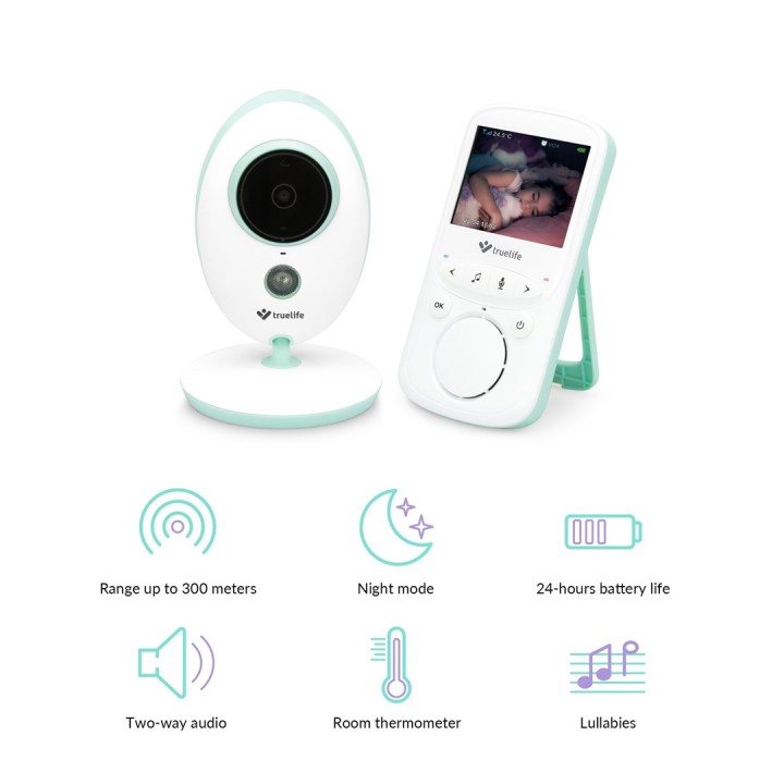TrueLife NannyCam V24 Pro LCD 2.4” 20 fps Baby Monitor