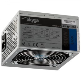 Akyga AK-B1-600 alimentatore 600 W 20+4 pin ATX ATX grigio