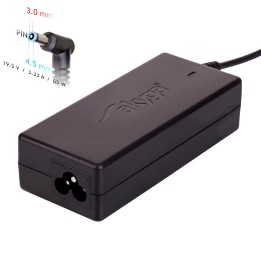 Akyga AK-ND-25 alimentatore/invertitore da interno 65 W nero