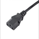 Akyga AK-PC-05 nero 5 m CEE7/7 IEC C13