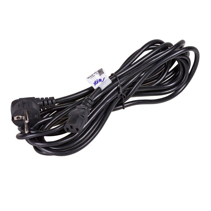 Akyga AK-PC-05 nero 5 m CEE7/7 IEC C13