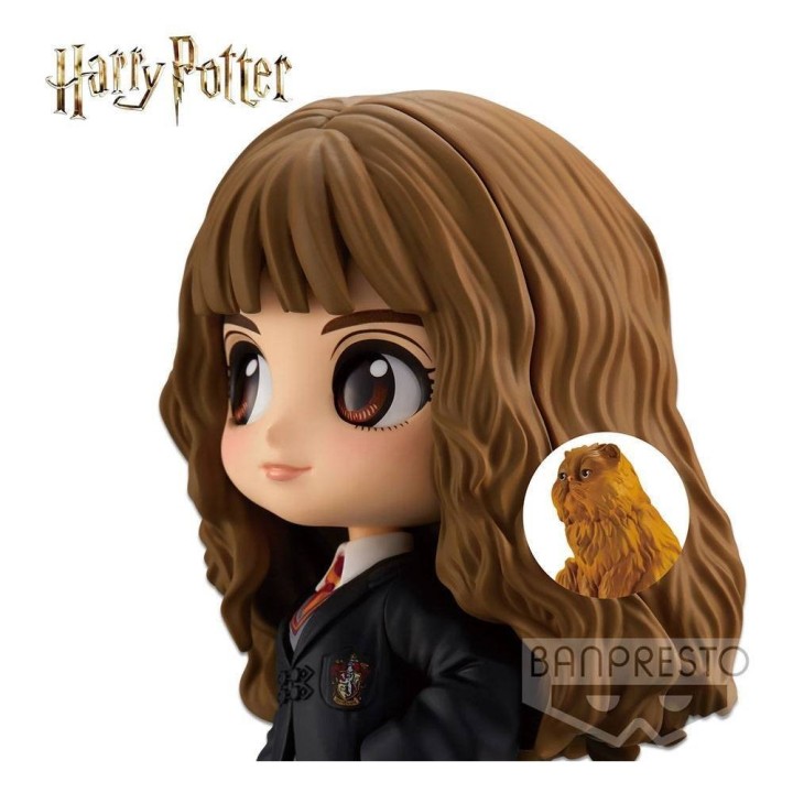 Q POSKET - HERMIONA GRANGER WITH COOKSHANKS