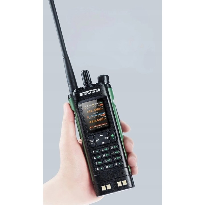 Baofeng DM-32E HTQ DMR GPS APRS Radio + Banda Aerea