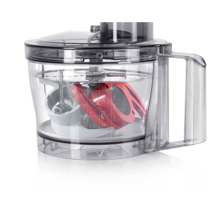 Bosch MCM3201B Robot da cucina 800 W 2.3 L nero trasparente