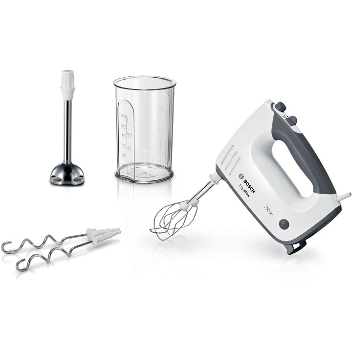Bosch MFQ37470 frullatore a mano 750 W nero bianco