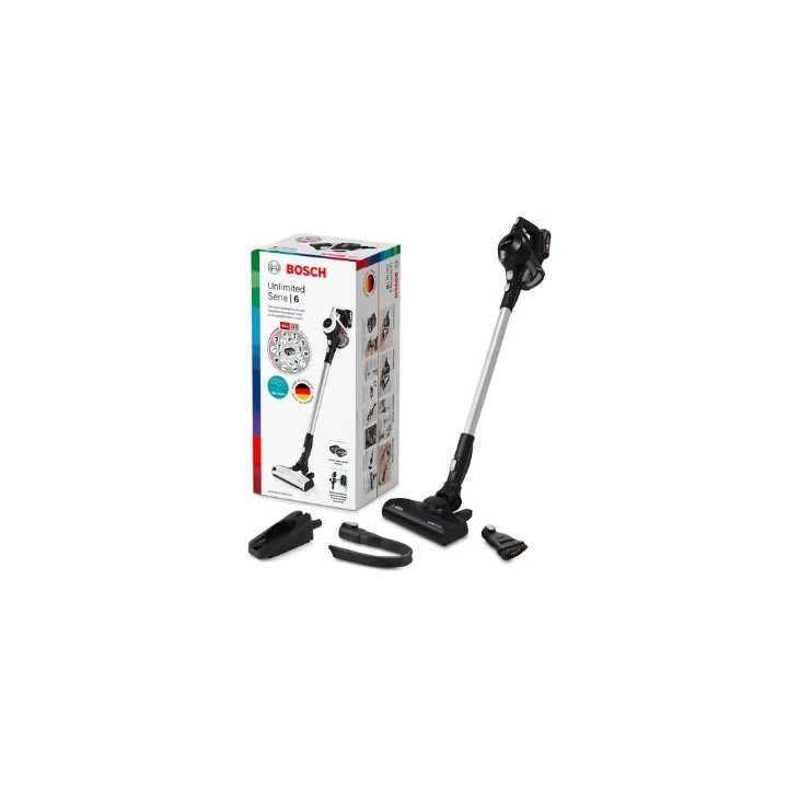 Bosch Serie 6 BBS611BSC aspirapolvere a bastone/scope elettrica Aspirapolvere a bastone 2-in-1 Batteria Secco Senza sacchetto Ne