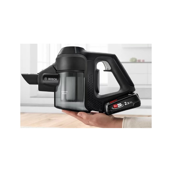Bosch Serie 6 BBS611BSC aspirapolvere a bastone/scope elettrica Aspirapolvere a bastone 2-in-1 Batteria Secco Senza sacchetto Ne