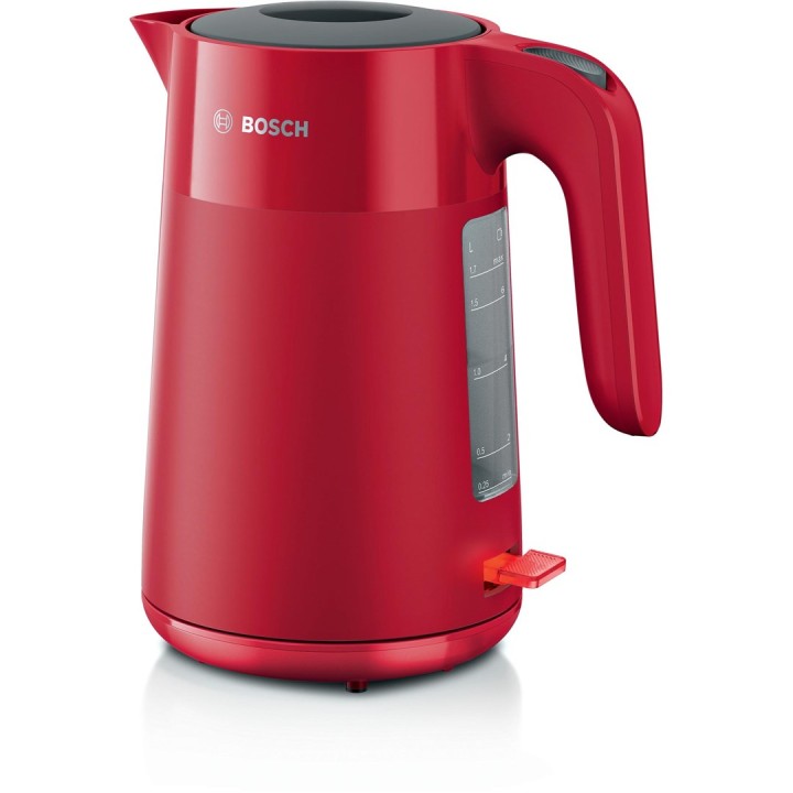Bosch TWK2M164 bollitore elettrico 1.7 L 2400 W nero grigio rosso
