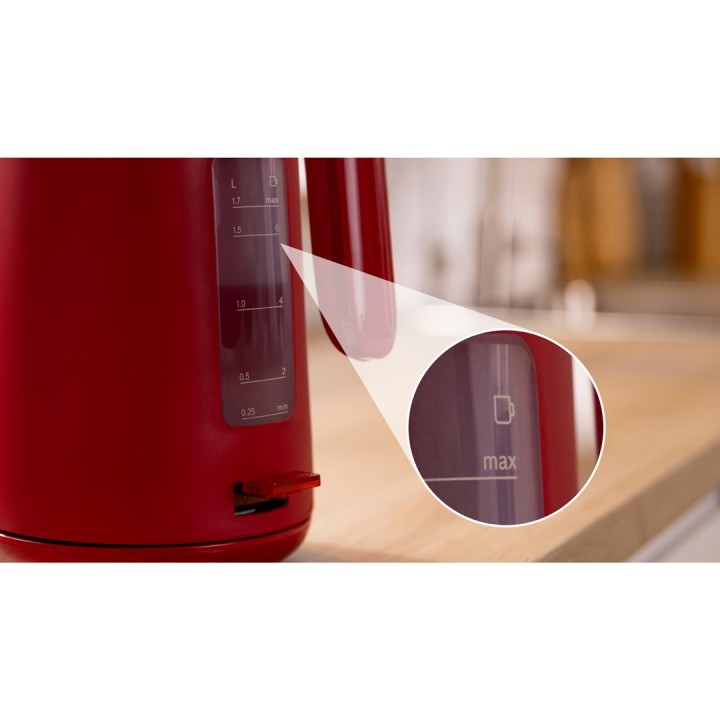 Bosch TWK2M164 bollitore elettrico 1.7 L 2400 W nero grigio rosso