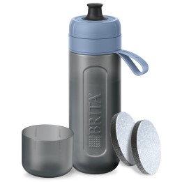 Brita Active bottiglia filtro a 2 dischi blu
