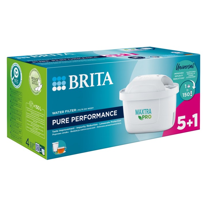 Brita MX+ Filtro Pro Pure Performance 5+1 pezzi