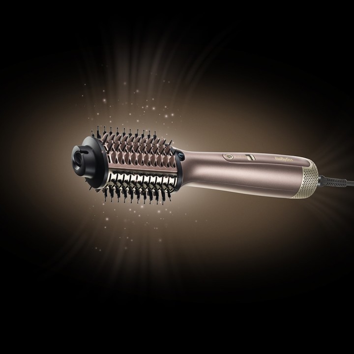 BaByliss AS95E Spazzola ad aria calda Air Power Volume champagne 1000 W