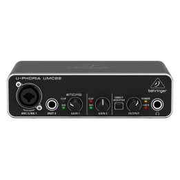 Behringer UMC22 Equipaggiamento musicale supplementare Pre-amp Concert/Studio