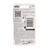 BRAUN Series 5 testina di ricambio rasoio elettrico nero 54B