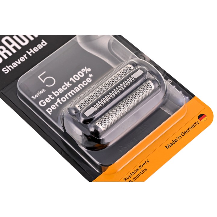 BRAUN Series 5 testina di ricambio rasoio elettrico nero 54B