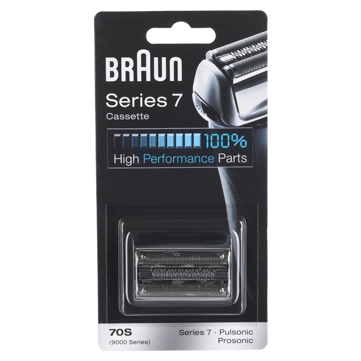 BRAUN Serie 7 70S Lametta e taglierina di ricambio per rasoio elettrico Serie 7 Pulsonic Prosonic nero