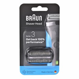 BRAUN Series lame di ricambio nero