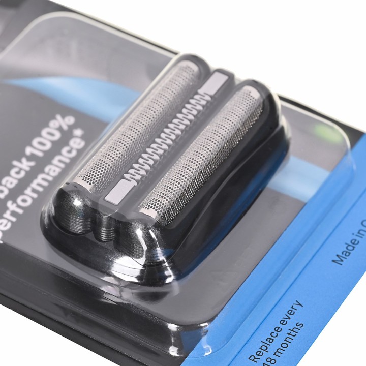 BRAUN Series lame di ricambio nero