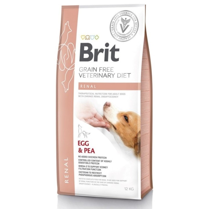 BRIT GF Veterinary Diets Renal - cibo secco per cani - 12kg