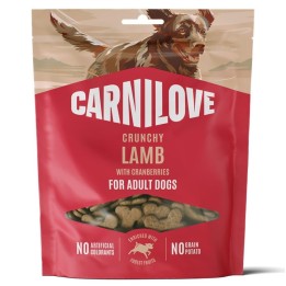 CARNILOVE Crunchy Agnello con mirtilli rossi - snack per cani - 200g