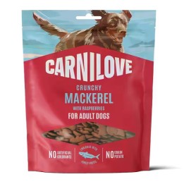 CARNILOVE Crunchy Sgombro con lamponi - snack per cani - 200g