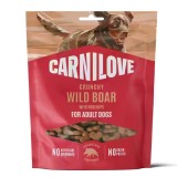 CARNILOVE Crunchy Cinghiale con bacche di rosa canina - snack per cani - 200g