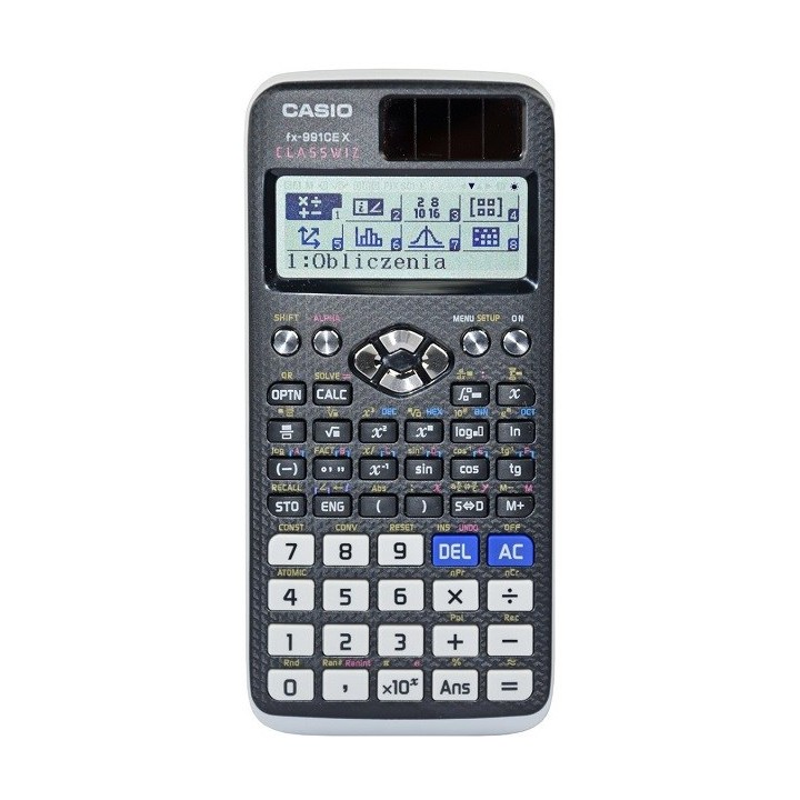 CASIO CALCOLATRICE SCIENTIFIC FX 991CEX CLASSWIZ NERO 12-DIGIT DISPLAY