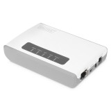 Digitus 2 Porta USB 2.0 Server di rete wireless multifunzionale 300 Mbps