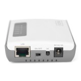 Digitus 2 Porta USB 2.0 Server di rete wireless multifunzionale 300 Mbps