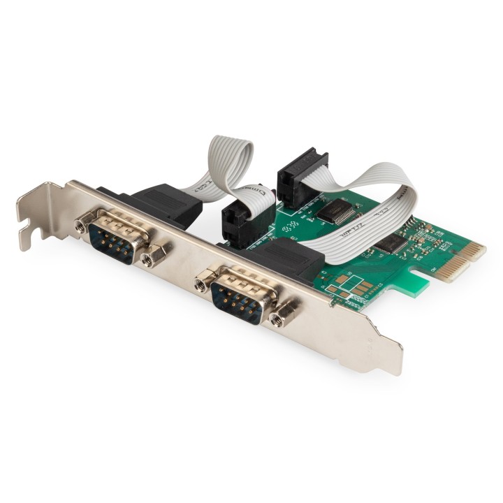Digitus Scheda interfaccia seriale 2 porte PCIe