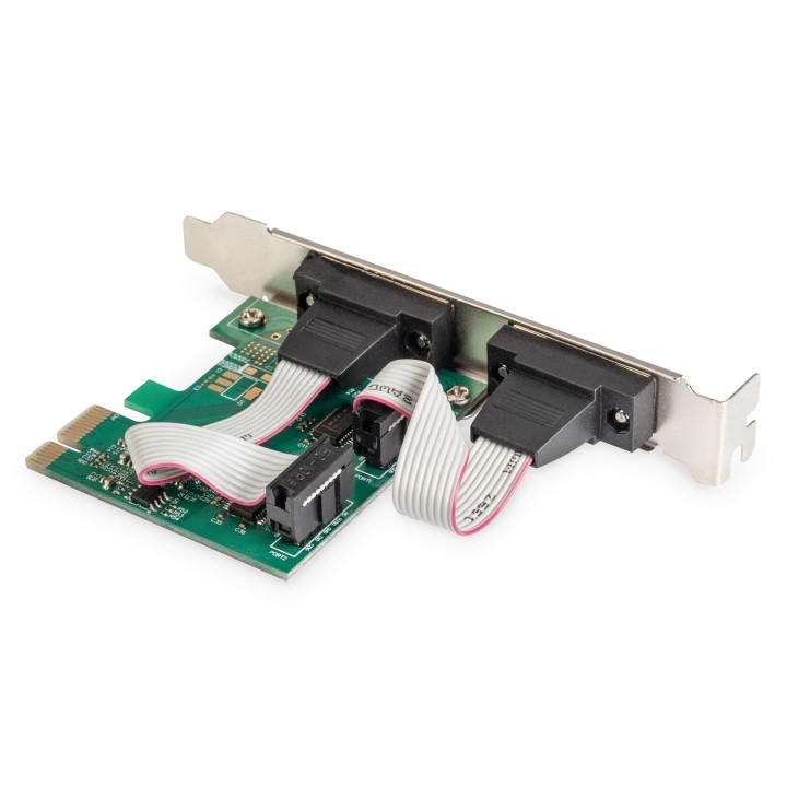 Digitus Scheda interfaccia seriale 2 porte PCIe