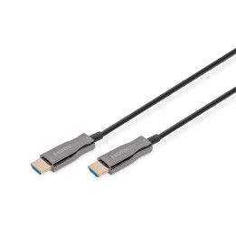Cavo fibra ottica ibrida Digitus HDMI AOC UHD 4K 10 m