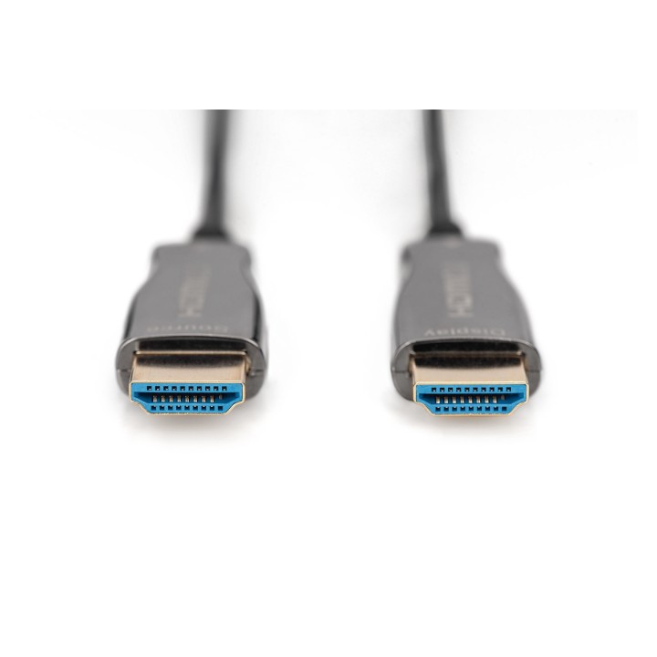 Cavo fibra ottica ibrida Digitus HDMI AOC UHD 4K 10 m