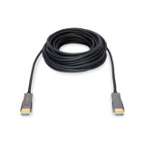 Cavo fibra ottica ibrida Digitus HDMI AOC UHD 4K 10 m