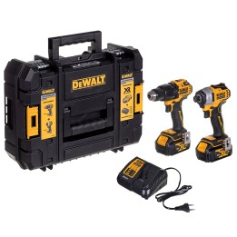 KIT COMBO UTENSILI ELETTRICI DEWALT DCK2062M2T (DCD709+DCF809) 18V 2X4.0AH