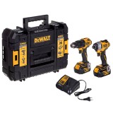KIT COMBO UTENSILI ELETTRICI DEWALT DCK2062M2T (DCD709+DCF809) 18V 2X4.0AH