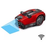 Einhell Flexo Cam Plus 600 Robot tagliaerba Batteria Nero Rosso Argento