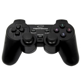 Esperanza EG102 controller gaming nero USB 2.0 gamepad analogico/digitale PC Playstation 3