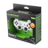 Esperanza EGG108W Controller gaming nero bianco RF Gamepad analogico / digitale PC Playstation 3